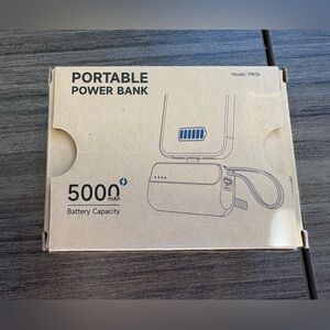 Portable Power Bank with 5000mAh Capacity